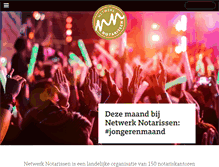Tablet Screenshot of netwerknotarissen.nl